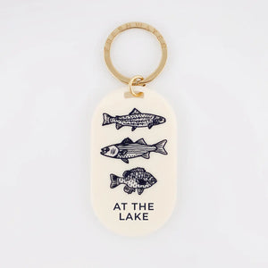 AT THE LAKE | Freshwater Fish Pill Keychain | Shop Freshwater