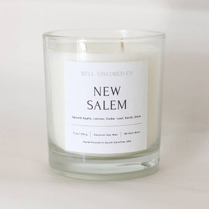 New Salem Candle | Well-Taylored Co | Freshwater