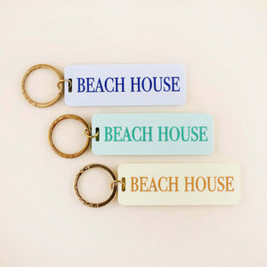 Acrylic Beach House Keychain | Shop Freshwater