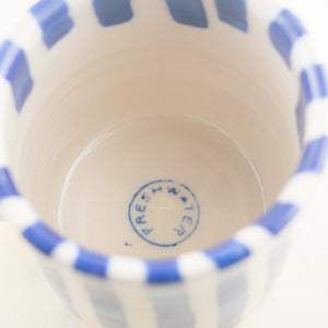 FW Blue Stripe Ceramic Mug | Freshwater