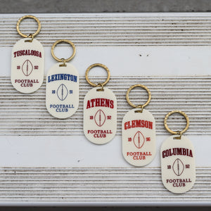 Personalized College Football Club Keychain | Freshwater