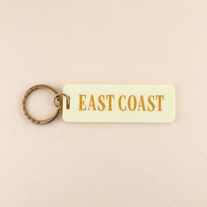 East Coast Keychain | Butter Yellow | Freshwater