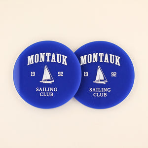 Montauk Sailing Club Acrylic Coaster Set of 2 | Freshwater