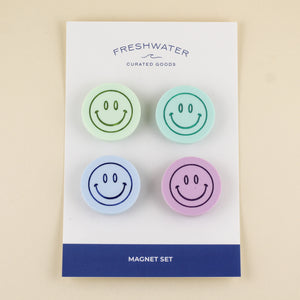 Cool Smiley Face Magnet Set | Freshwater