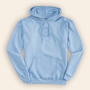 Freshwater Unisex Fleece Hoodie | Light Blue 