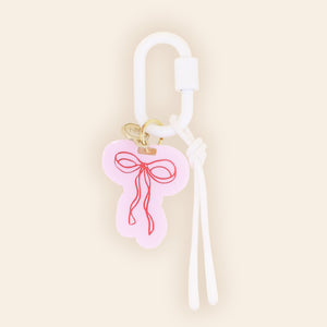 Limited Edition Pink Bow Bag Charm | Freshwater