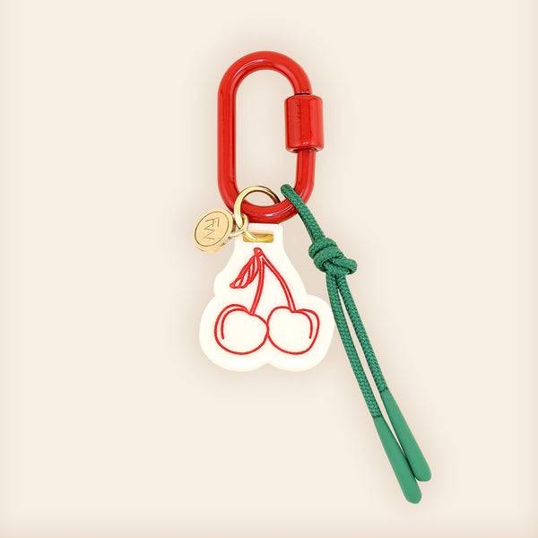 アクセサリー PRECY FW-2025-BagCharm-Cherries-