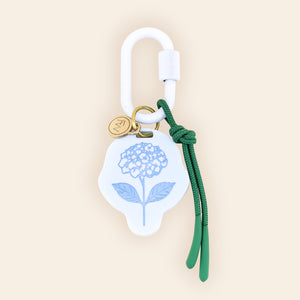 Hydrangea Bag Charm | Freshwater