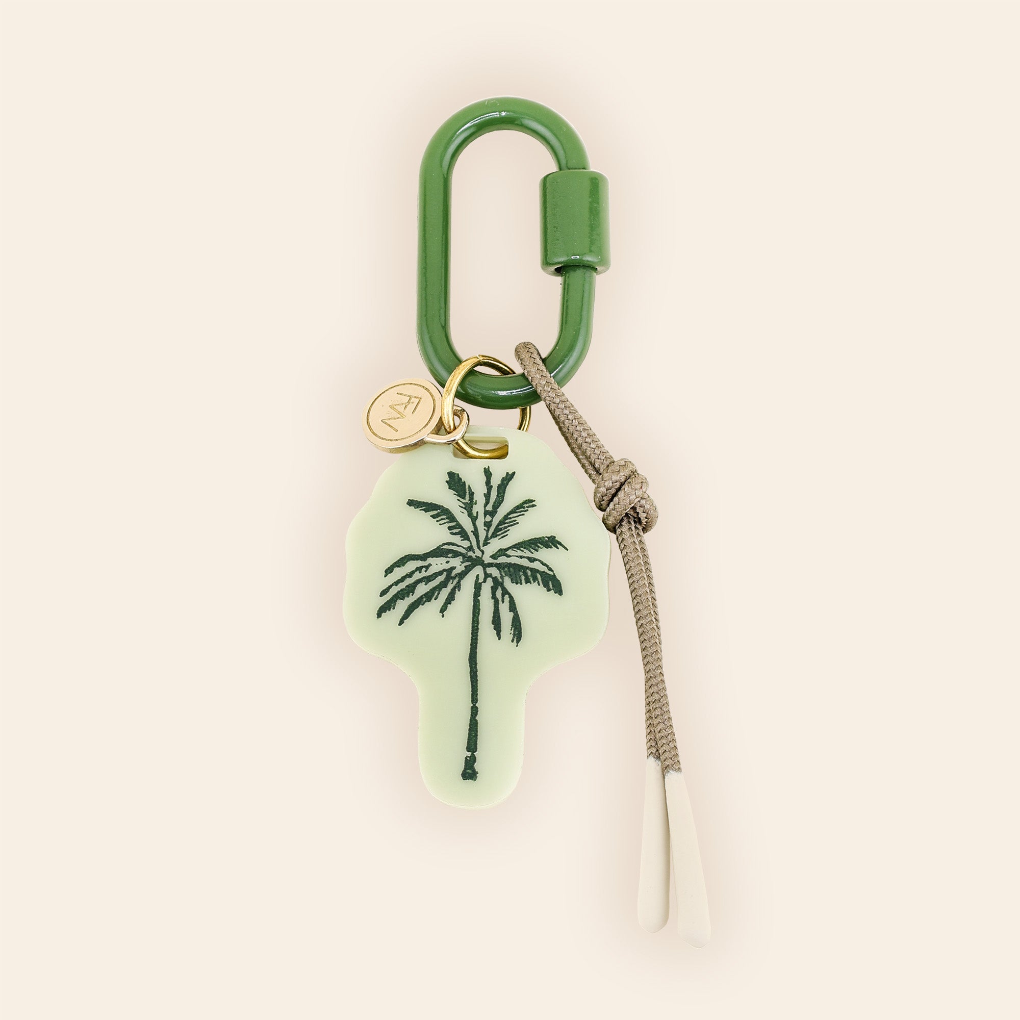 Palm Tree Bag Charm Freshwater