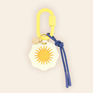 Golden Sun Bag Charm | Freshwater