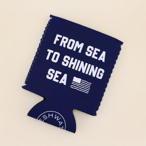 Sea to Shining Sea Koozie | Freshwater