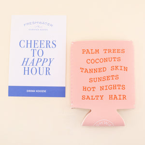 Beach Favorites Koozie | Freshwater