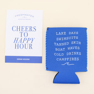 Lake Day Favorites Koozie | Freshwater