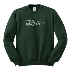 Healthy & Wealthy Crew Neck | Freshwater