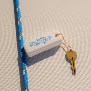 Fish Rope Keychain FRESHWATER FISH Floating Keychain | Freshwater Curated Goods