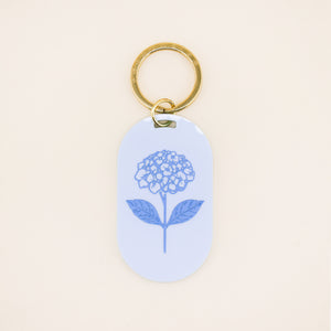 Hydrangea Pill Keychain | Freshwater