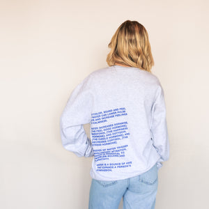 Blue Mind Unisex Pullover | Freshwater