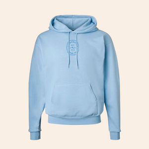 Freshwater Unisex Fleece Hoodie | Light Blue | Freshwater