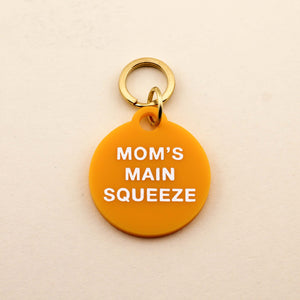 Mom's Main Squeeze Pet Tag in Acrylic | Freshwater