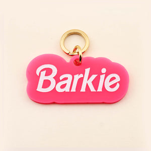 Barkie Barbie Halloween Costume Pet Tag | Freshwater