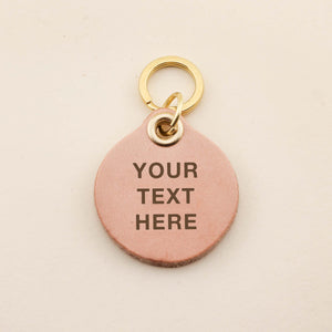 Personalized Leather Pet Tag | Freshwater