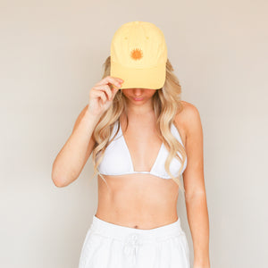 Sunny Yellow Dad Hat | Freshwater