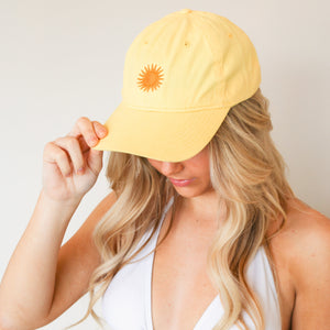 Sunny Yellow Dad Hat | Freshwater