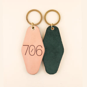 Personalized Area Code Keychain | Freshwater
