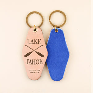 Personalized Lake Hotel Keychain | Freshwater