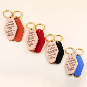 Personalized Game Day Favorites College Football Keychain | Freshwater