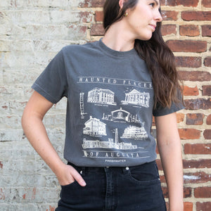 Haunted Places of Augusta Unisex Tee Shirt | Freshwater