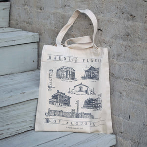 Haunted Places of Augusta Tote | Freshwater