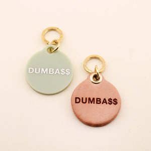 Dumbass Funny Pet Tag | Freshwater