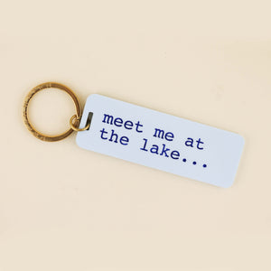 Meet Me At The Lake Keychain | Freshwater