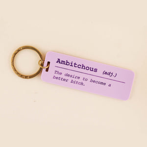 Ambitchous Keychain in lavender | Freshwater