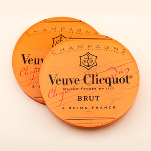 Veuve Champagne Coasters | Freshwater