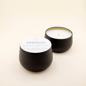 Indigo Coconut Soy Tin | Well-Taylored Co. | Freshwater