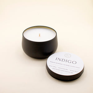 Indigo Coconut Soy Tin | Well-Taylored Co. | Freshwater