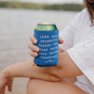 Lake Day Favorites Koozie | Freshwater