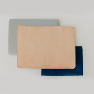 Natural Leather Laptop Sleeve | Shop Freshwater