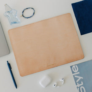Natural Leather Laptop Sleeve | Shop Freshwater