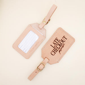 Late Checkout Luggage Tag Contact Card | Shop Freshwater