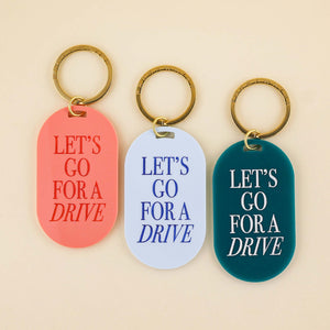 Let's Go For A Drive Keychain | Freshwater