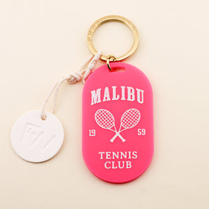 Barbie Inspired 1959 Malibu Tennis Club Pill Keychain | Freshwater