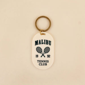 Malibu Tennis Club Keychain | Freshwater