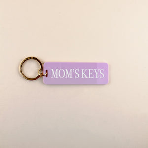 Mom Keys Keychain | Lavender | Freshwater