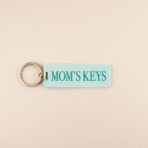 Mom Keys Keychain | Mint Green | Freshwater