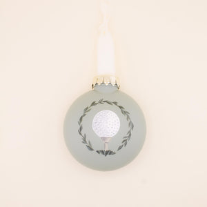 Golf Hand Painted Ornaments | Freshwater