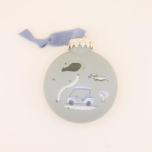 Golf Hand Painted Ornaments | Freshwater