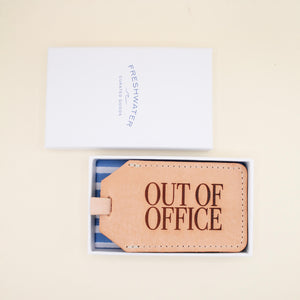 Out Of Office Luggage Tag | Shop Freshwater